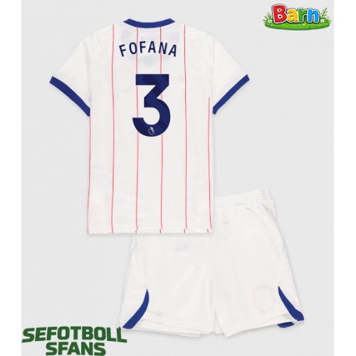 Chelsea Wesley Fofana #3 Tredjeställ Barn 2026-27 Kortärmad (+ Korta byxor)